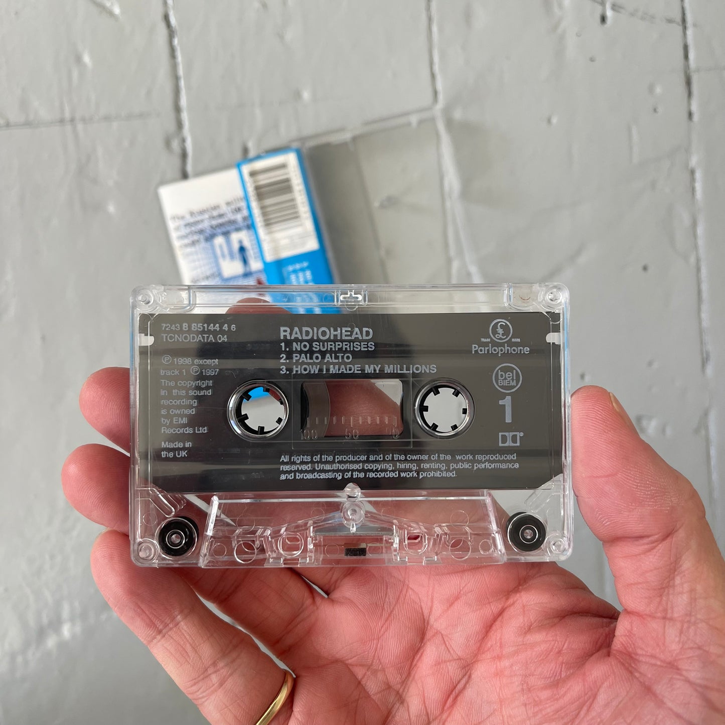 1997 Radiohead No Surprises cassette