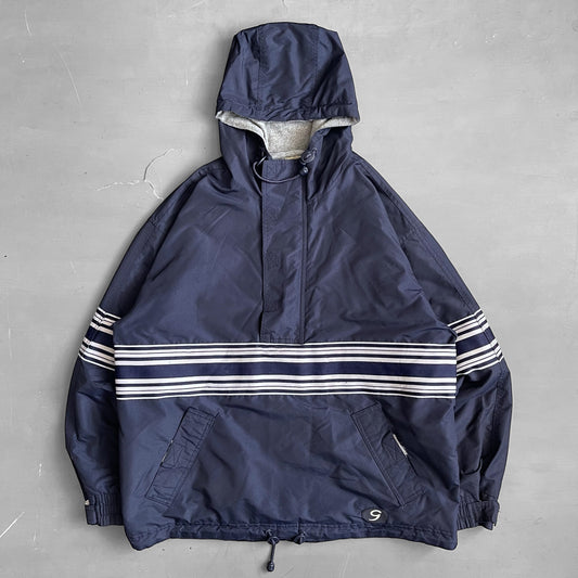 1990s GAP striped smock jacket (XL)