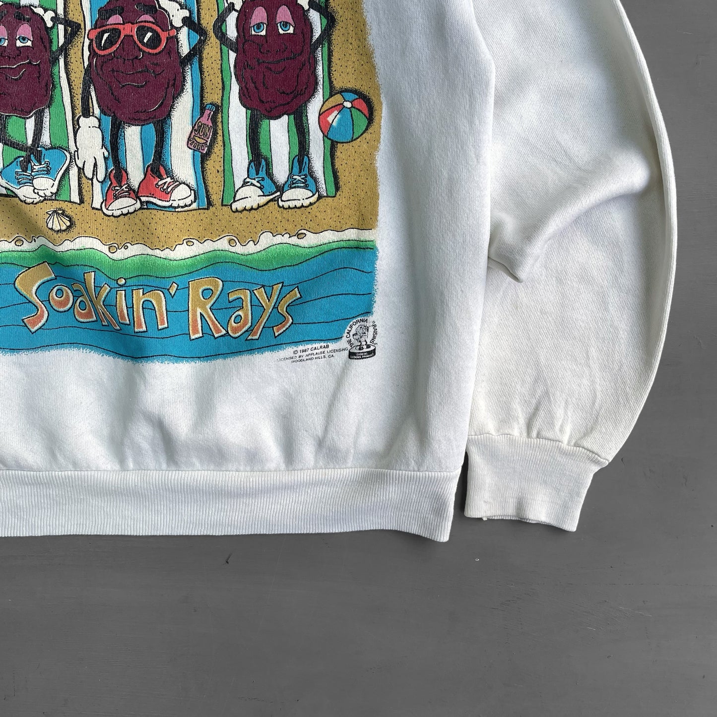 1987 Soakin rays sweatshirt jumper (S/M)