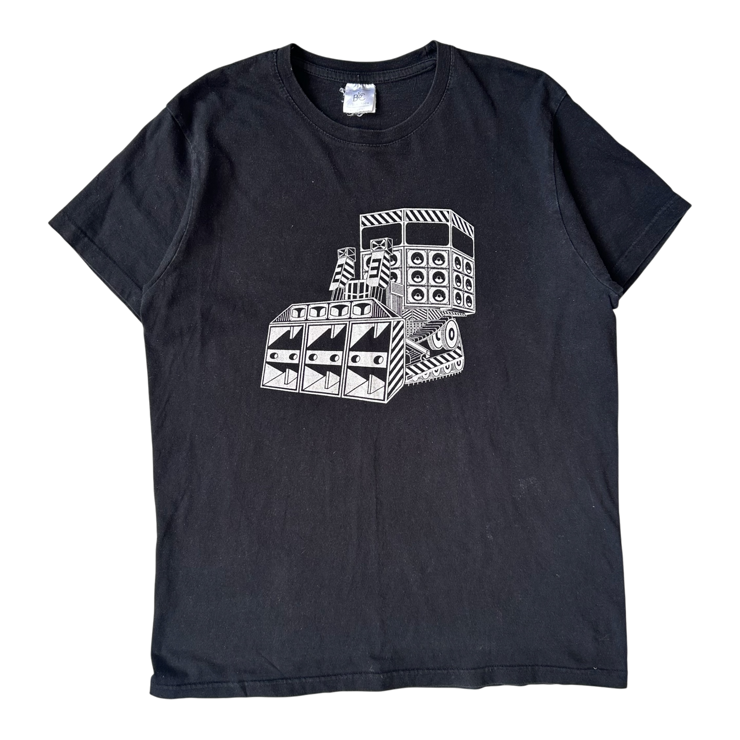2010s Techno truck T-shirt (M)