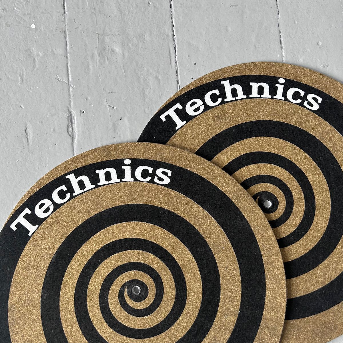 1990s Technics 12’ inch slip mats