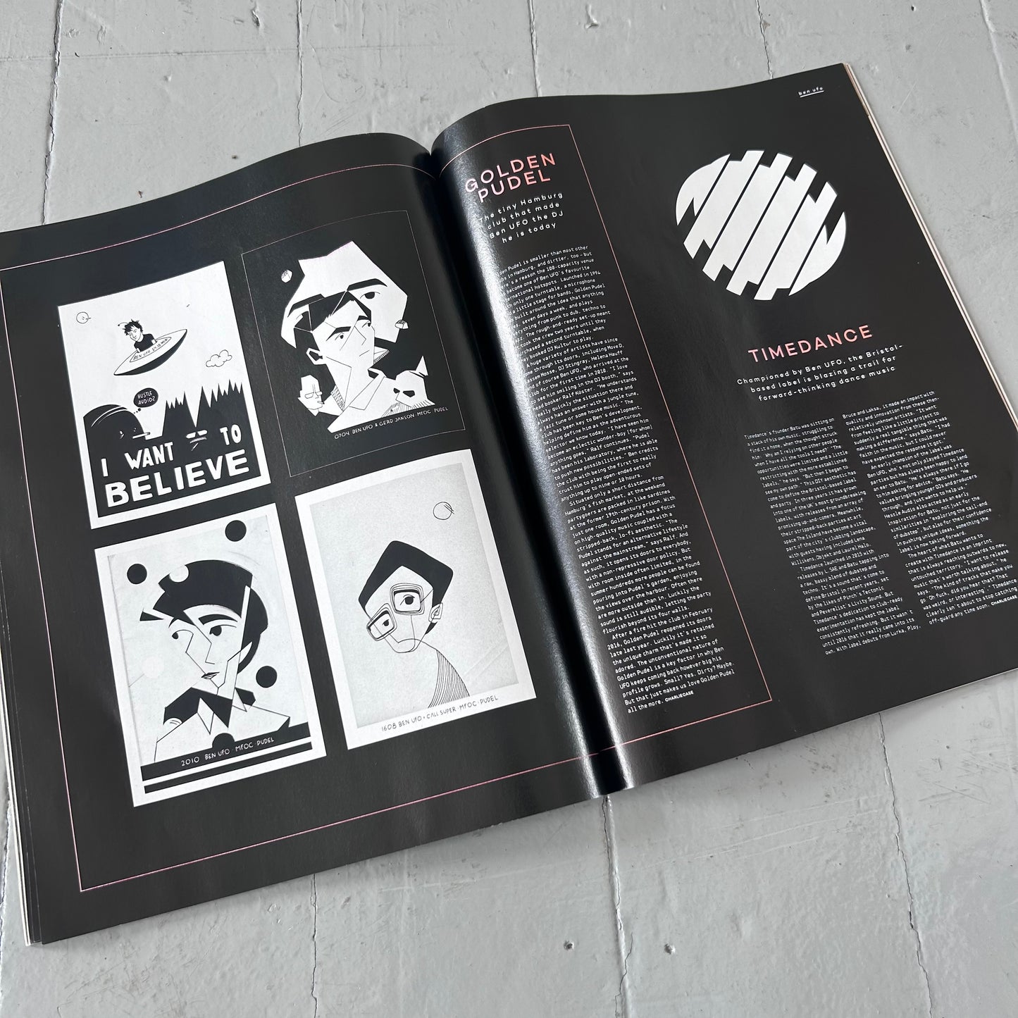 2018 Mixmag magazine; BEN UFO edition