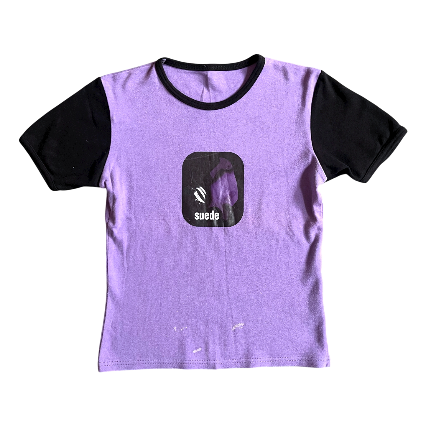1990s Suede baby T-shirt (XS)