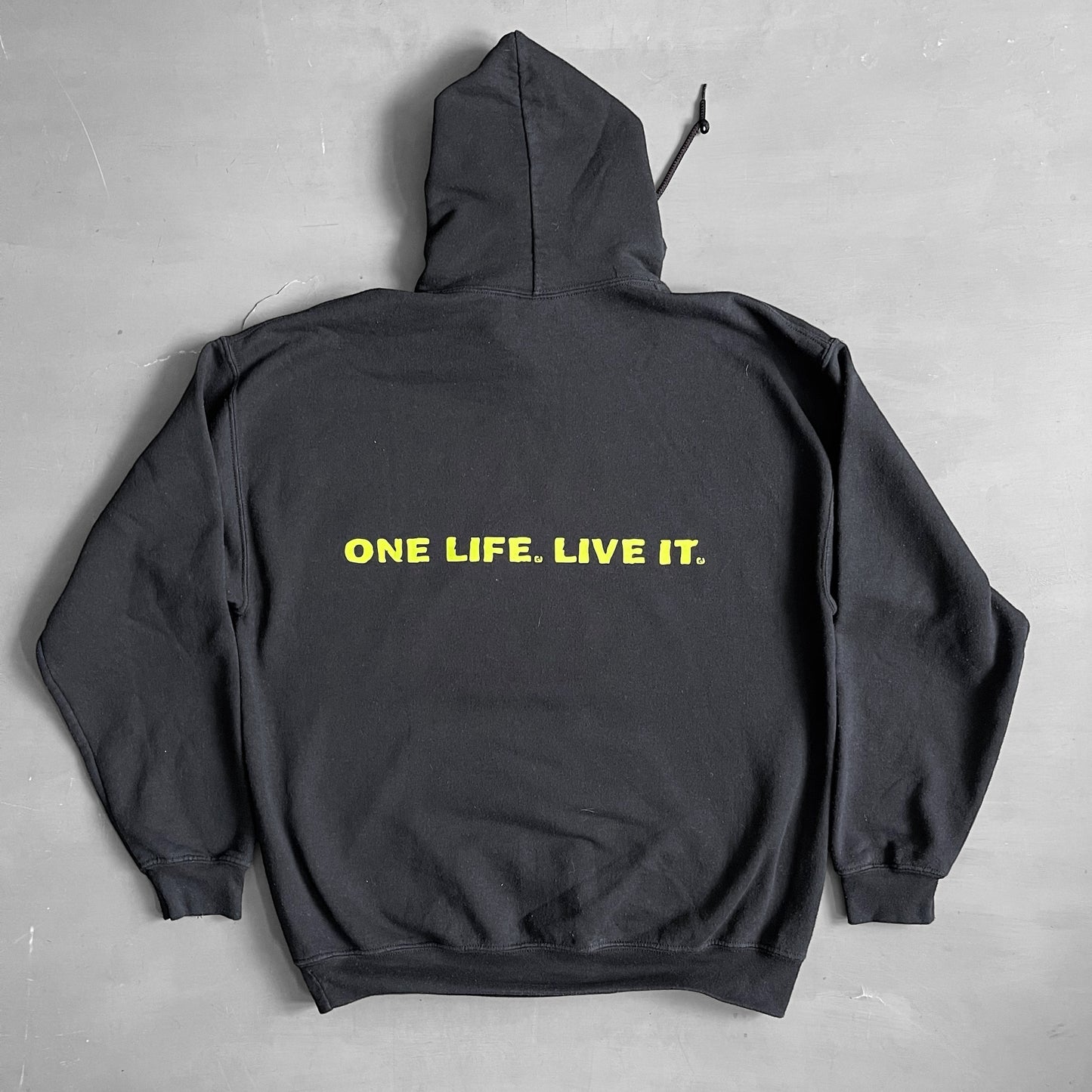 2000s Land Rover one life live it hoodie (L/XL)