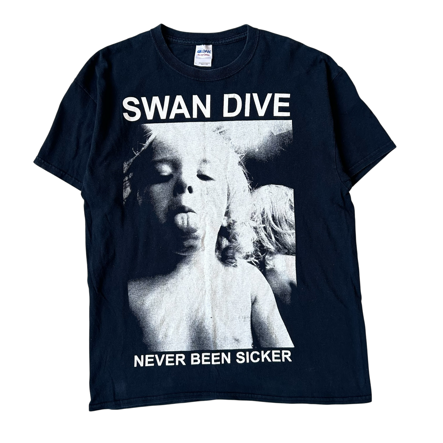 2000s Swan Dive never been sicker T-shirt (L)
