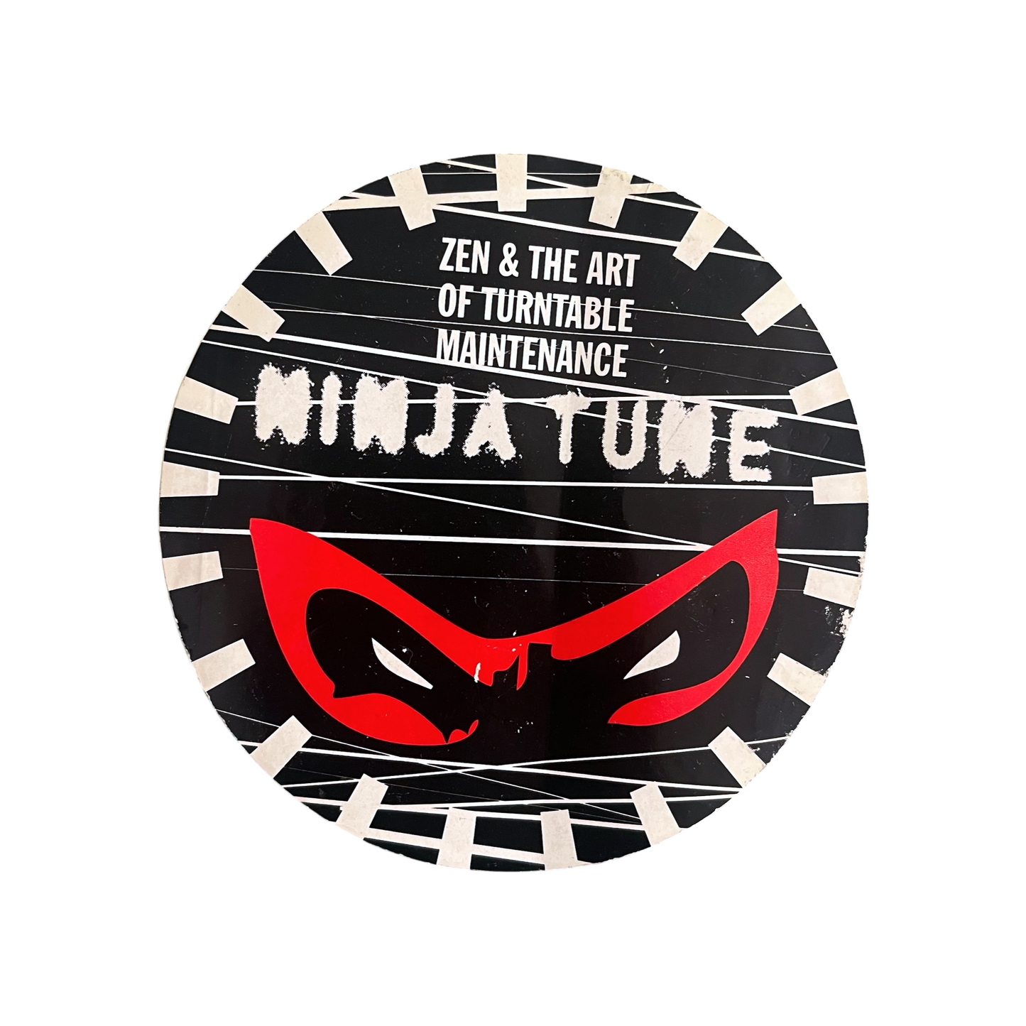 1990s Ninja Tune large sticker
