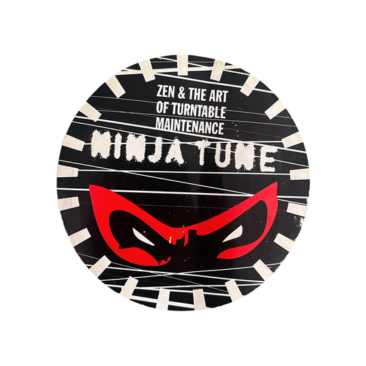 1990s Ninja Tune large sticker