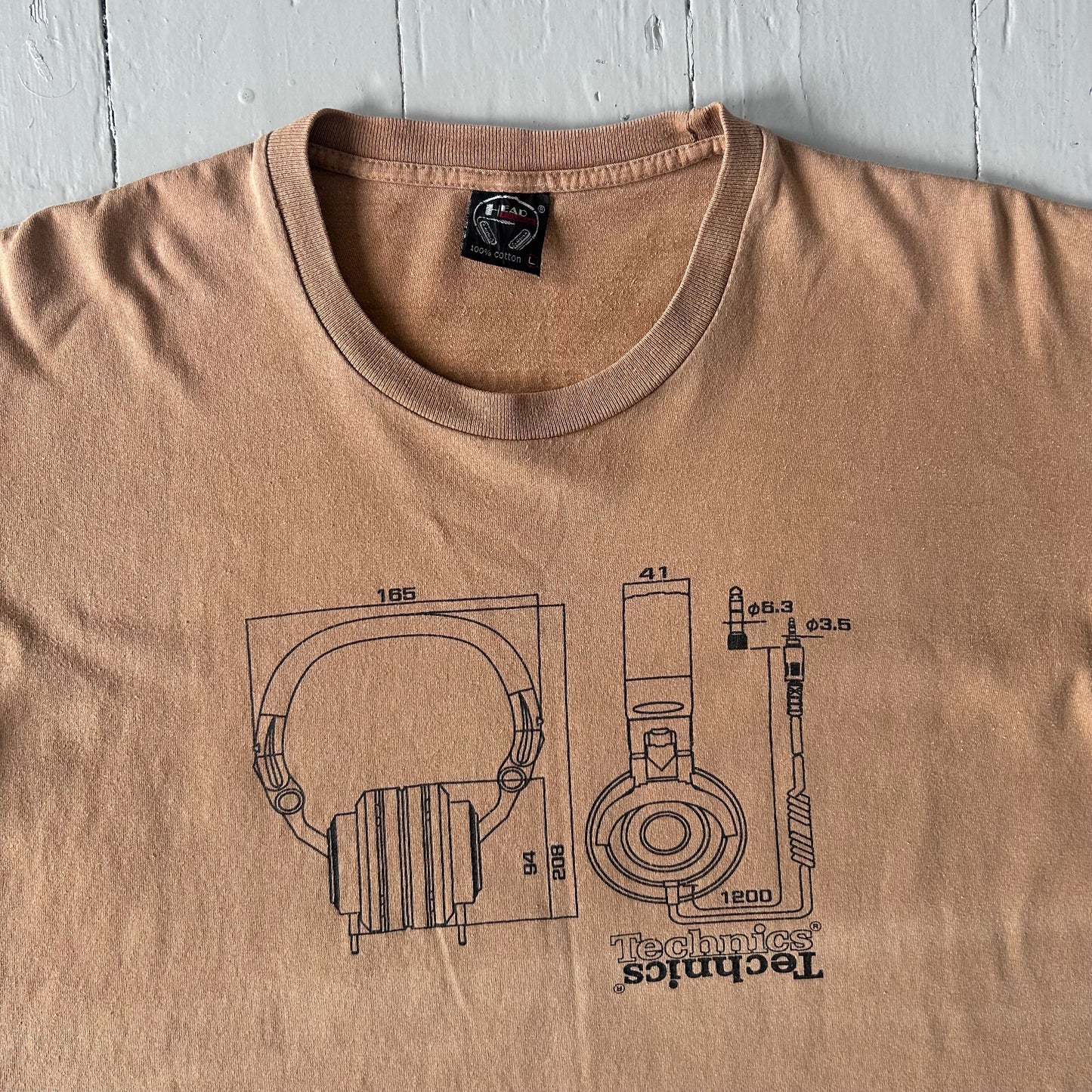 2000s Technics turntable T-shirt (M/L)