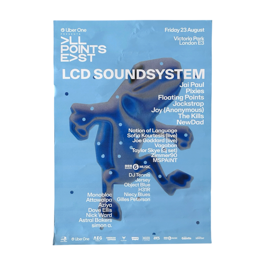 2024 ALL POINTS EAST • LCD SOUNDSYSTEM POSTER