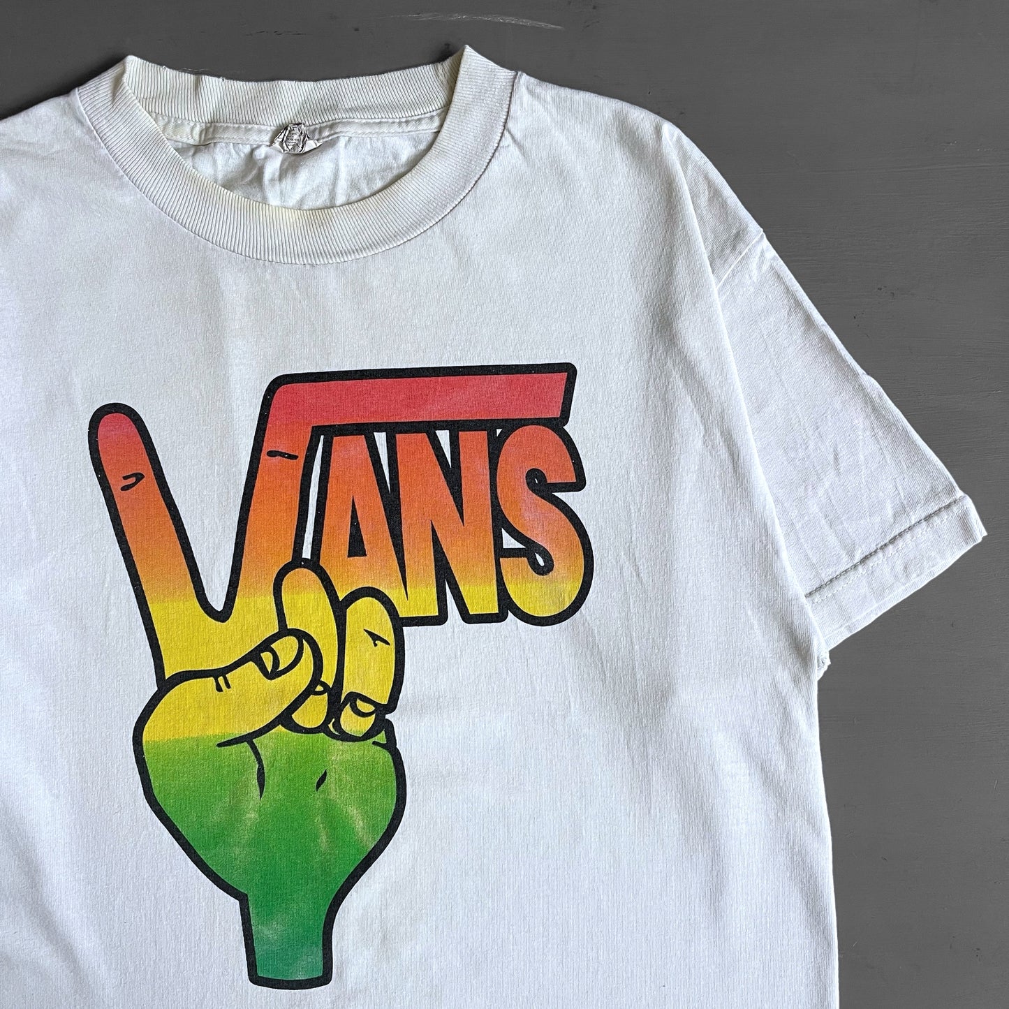 2000s VANS peace T-shirt (M)