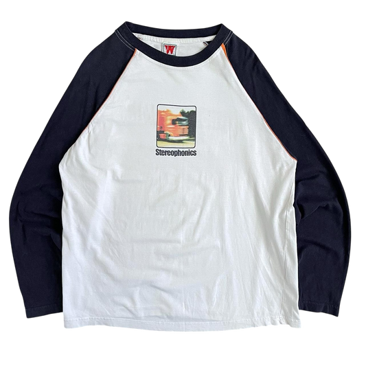 1990s Stereophonics 100% Welsh baseball T-shirt (L)