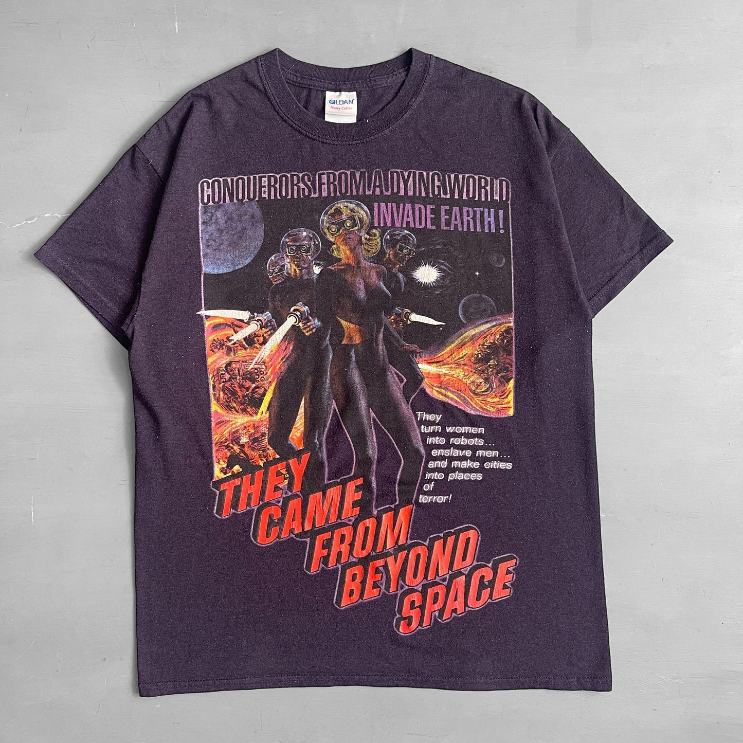 2000s They came from beyond space T-shirt (M)