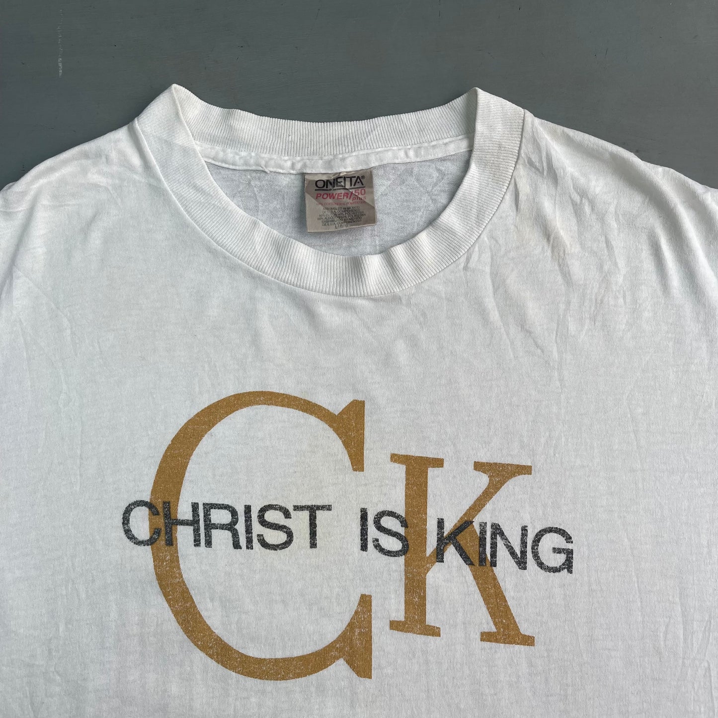 1990s CK Christ is king T-Shirt (L)