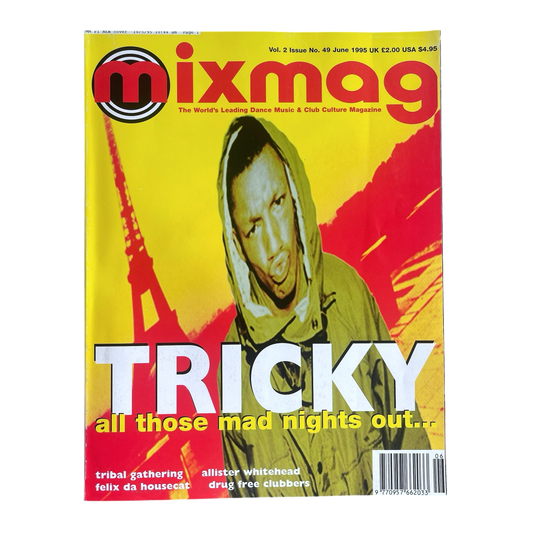 1995 Mixmag Tricky edition magazine