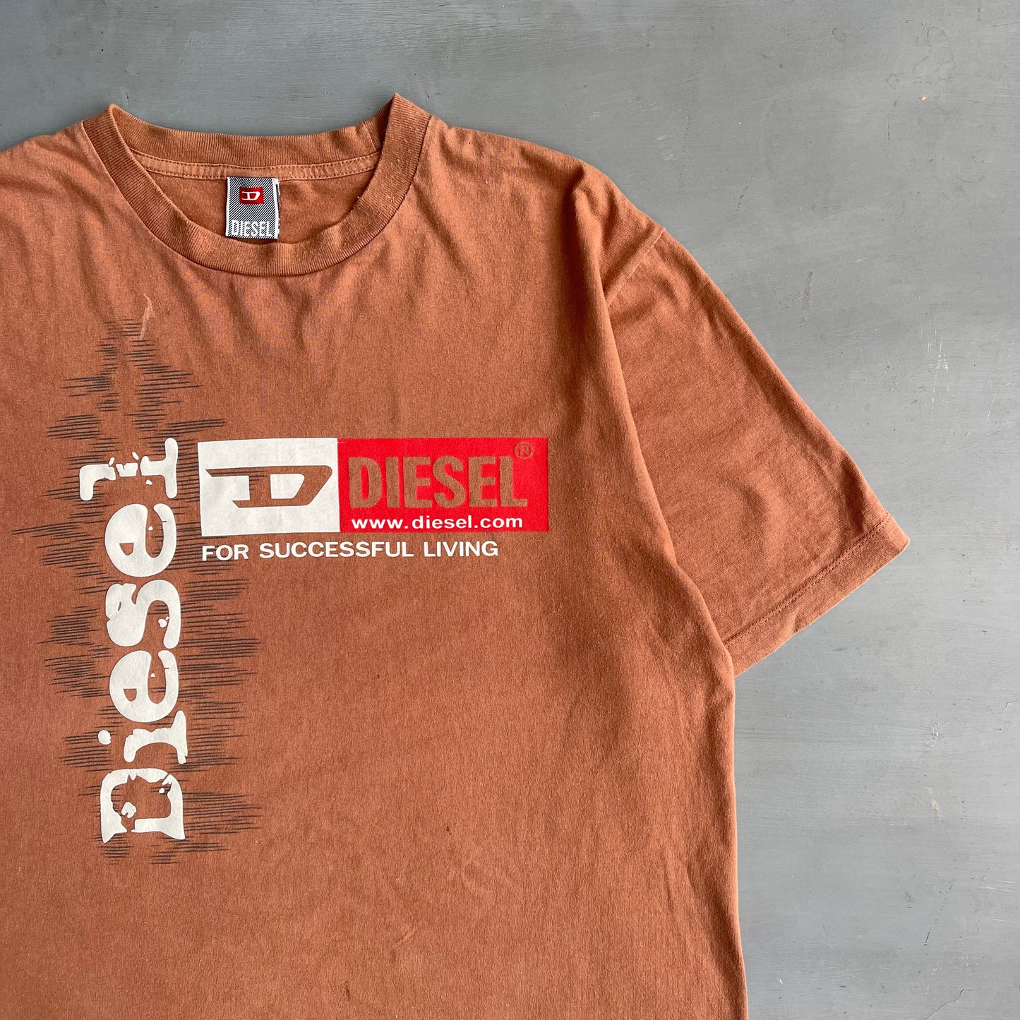 Early 2000 Diesel for successful living T-Shirt (XL)