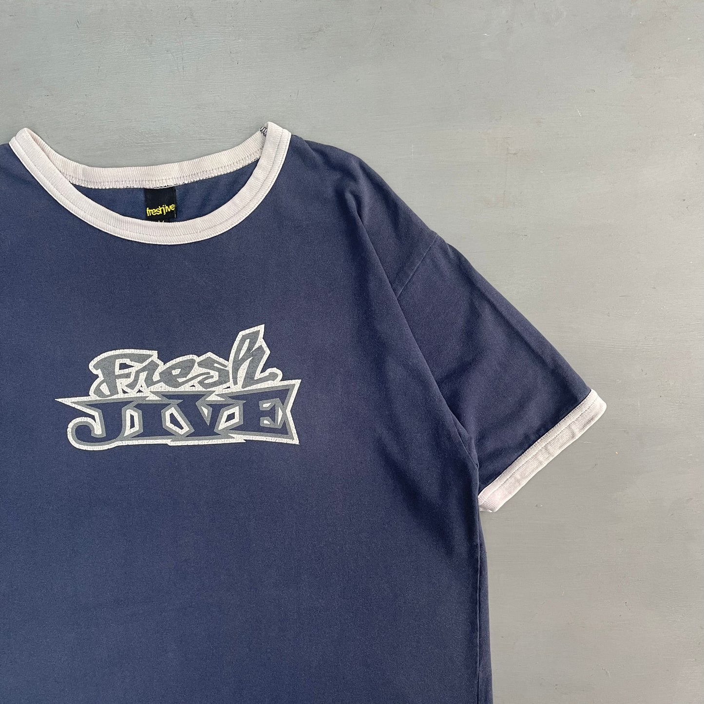 Early 2000 Freshjive ribbed T-Shirt (L)