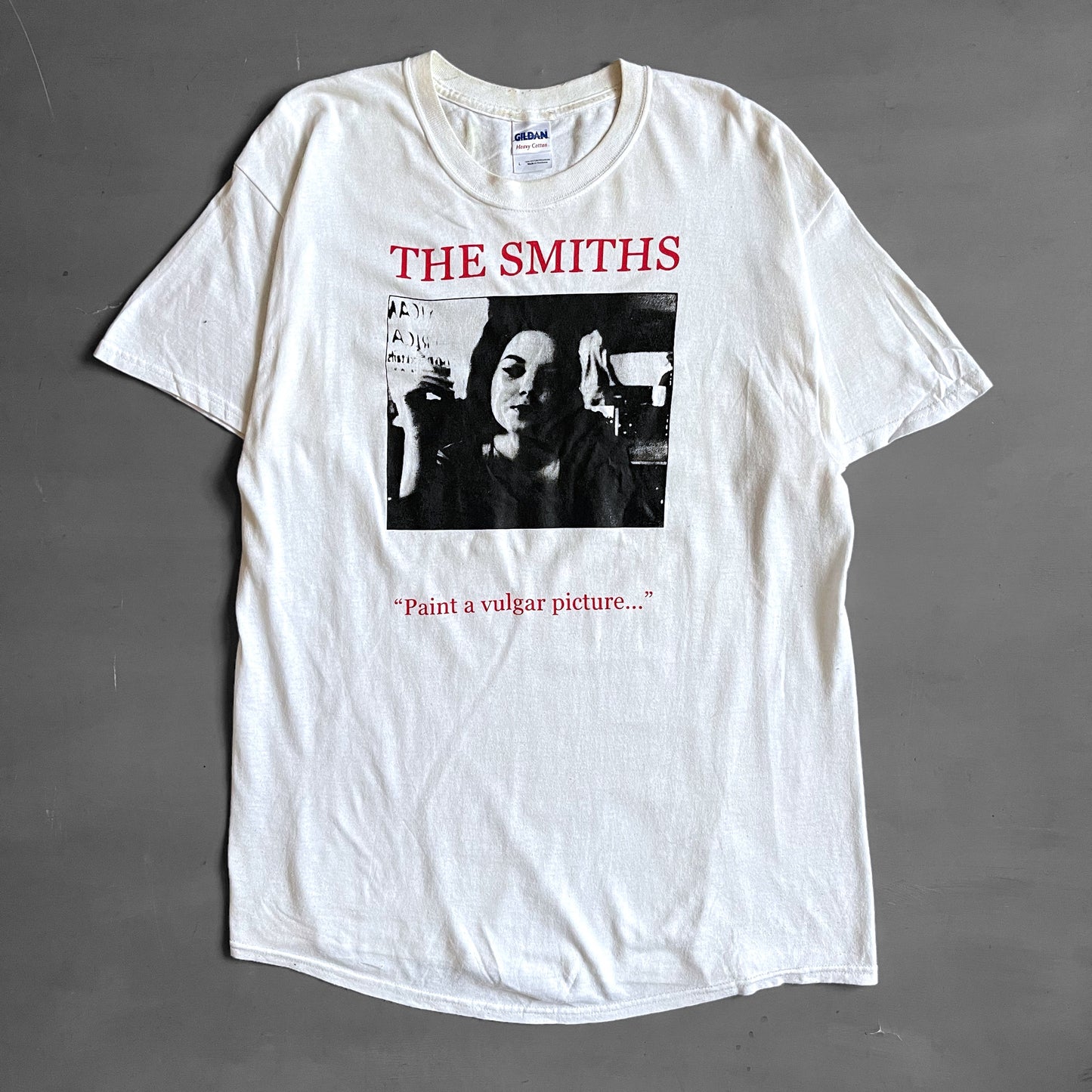 2000s The Smiths paint a vulgar picture T-Shirt (L)