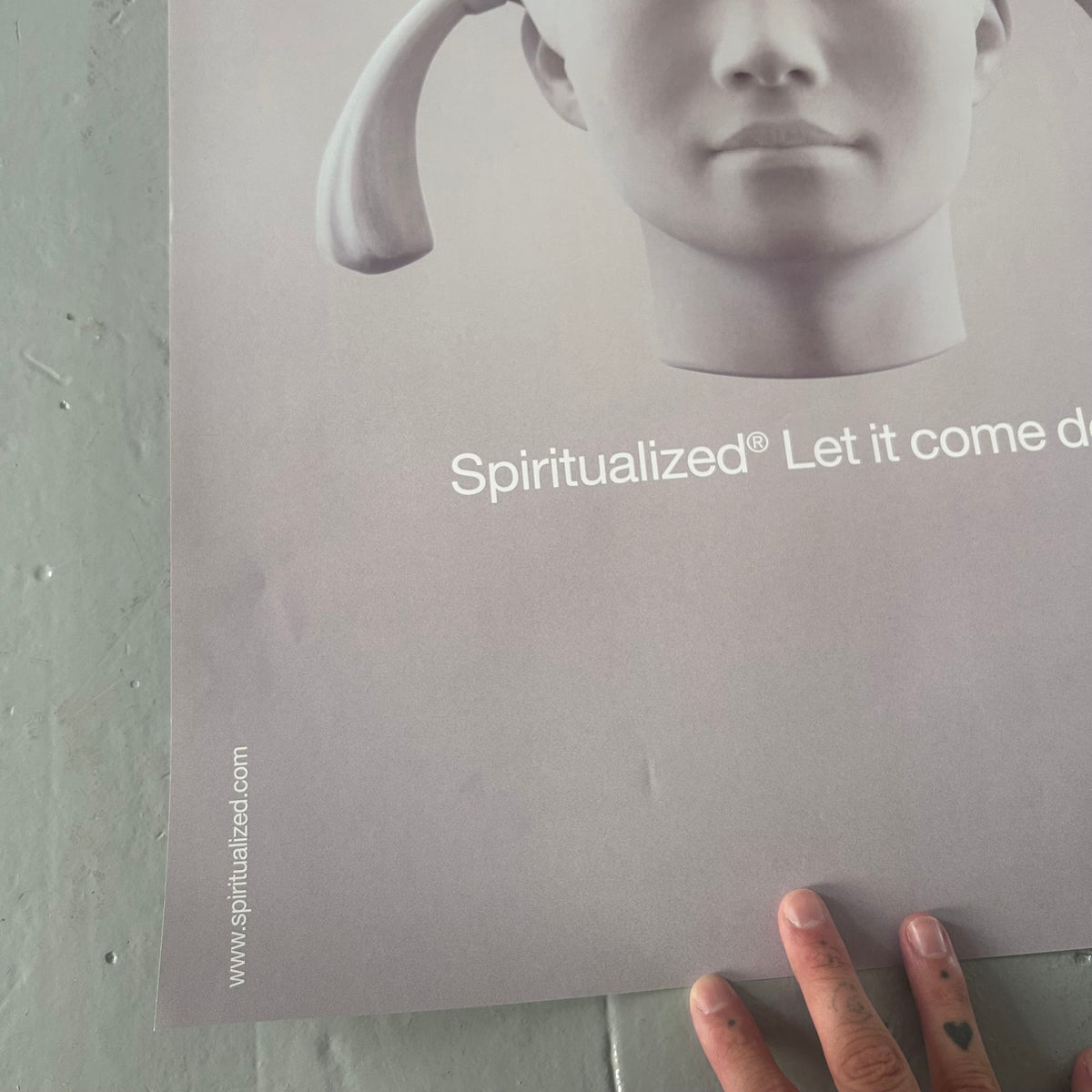 2001 SPIRITUALIZED poster