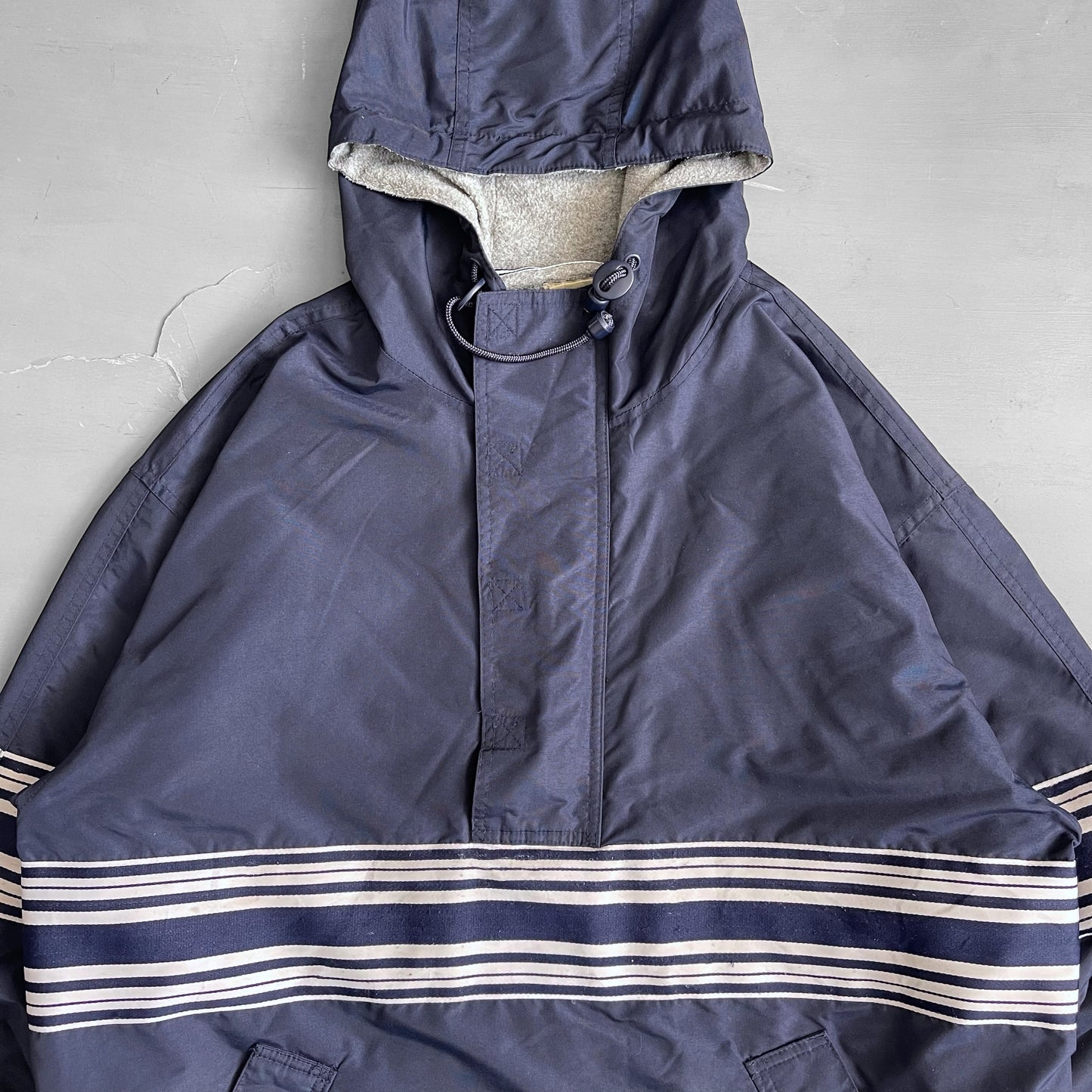 1990s GAP striped smock jacket (XL)