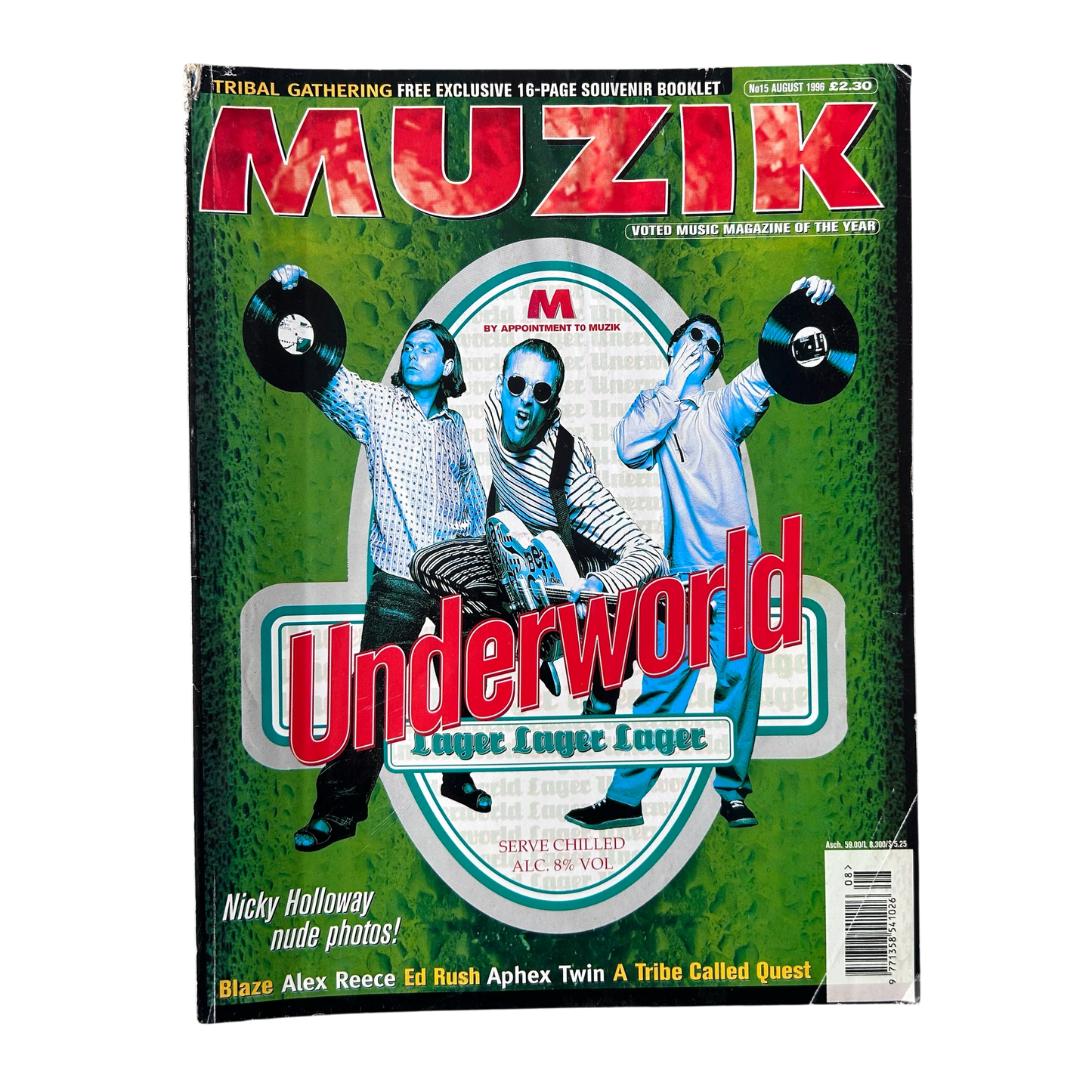 1996 MUZIK underworld magazine