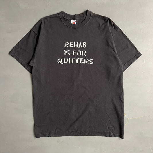 2000s Rehab is for quitters T-Shirt (L)