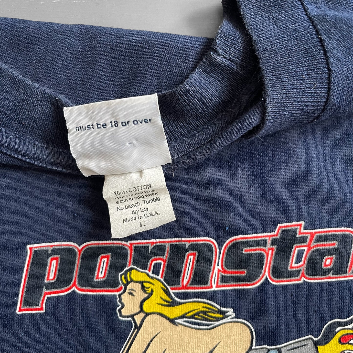 1990s Pornstar rocket T-shirt (L)