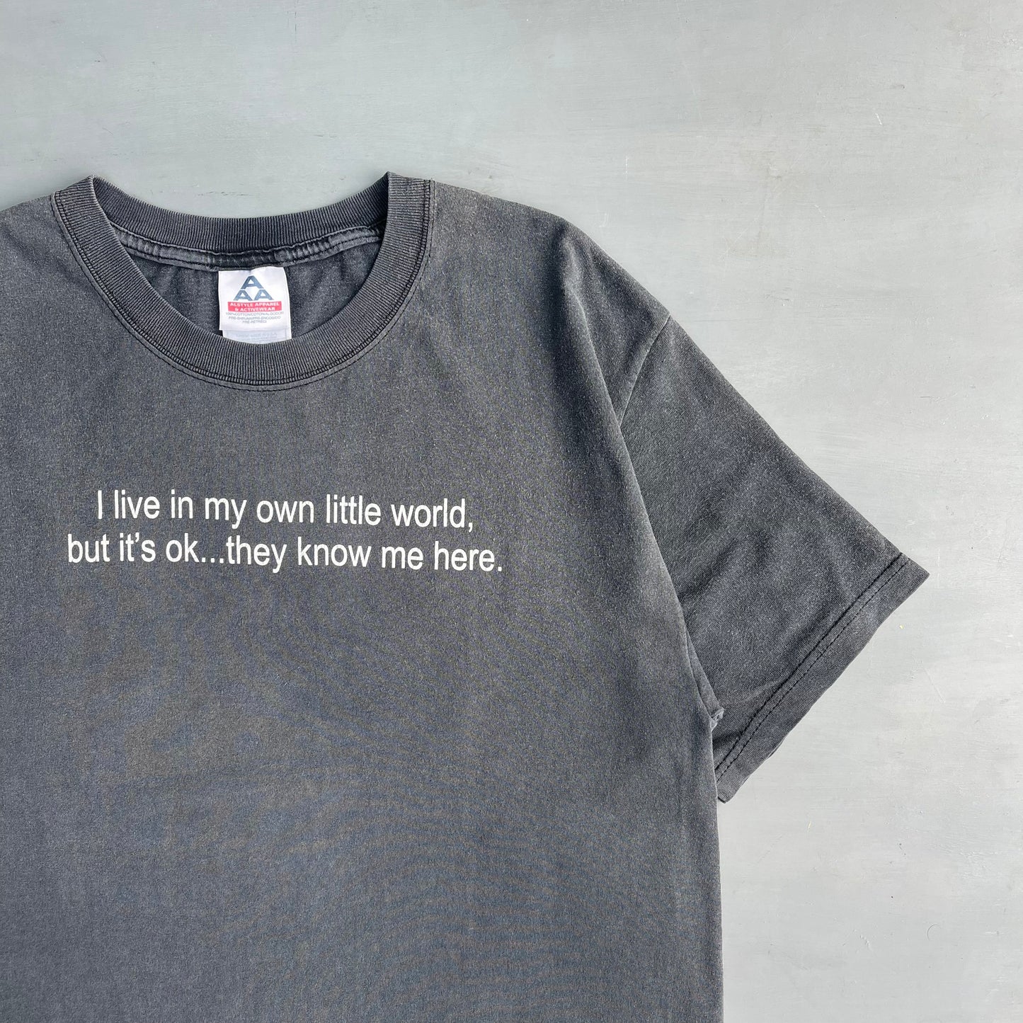 1990s I live in my own little world but it’s ok they know me here T-Shirt (L)