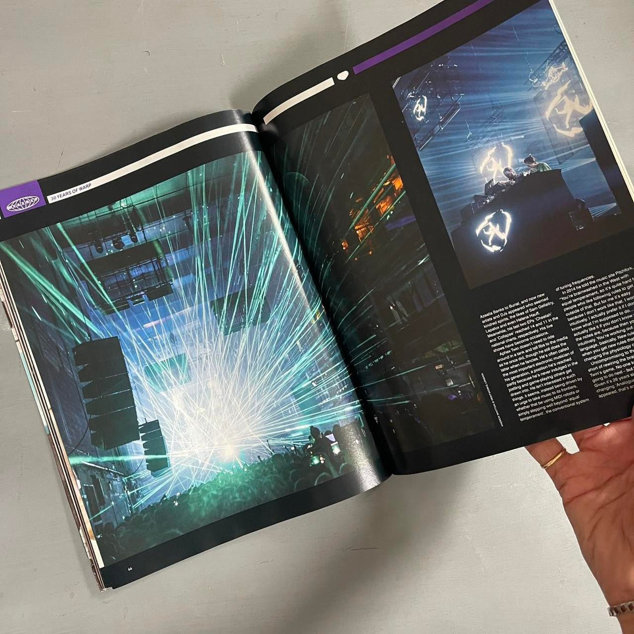 2020 Migmax Warp records / Aphex twin takeover magazine