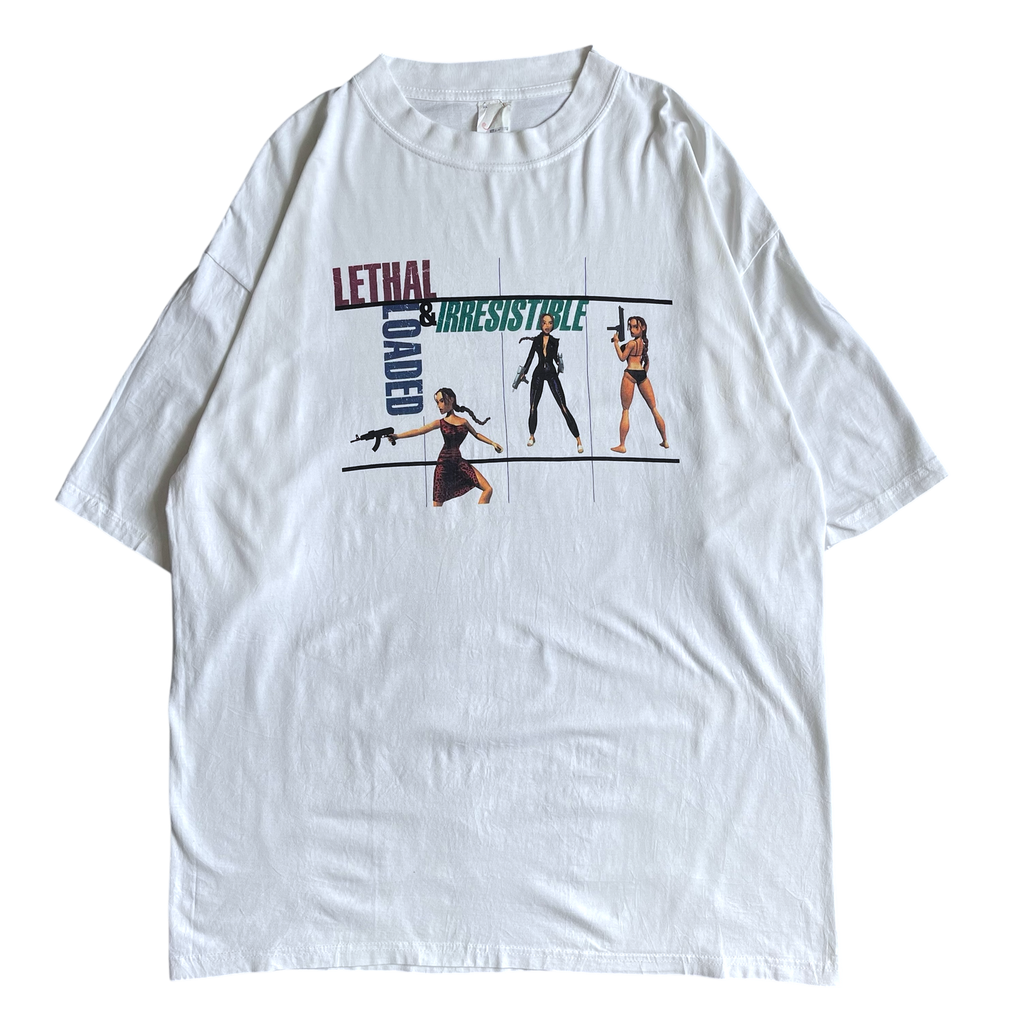 1997 Lara Croft Tomb Raider T-shirt (L)