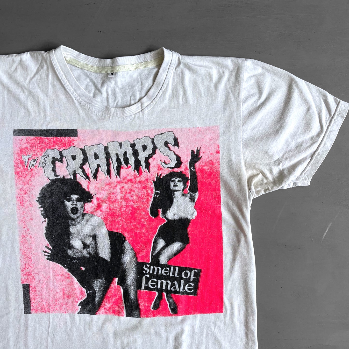 Early 2000s The Cramps smell of female T-shirt (M)