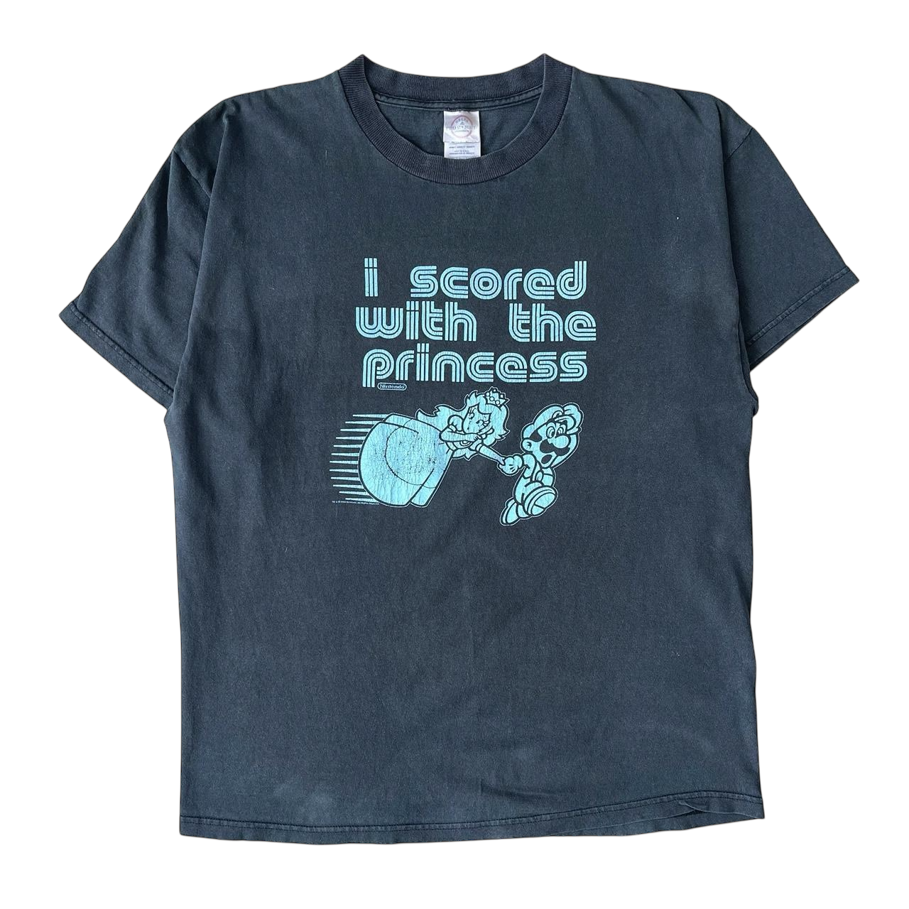 2004 I scored with the princess Nintendo T-shirt (L)