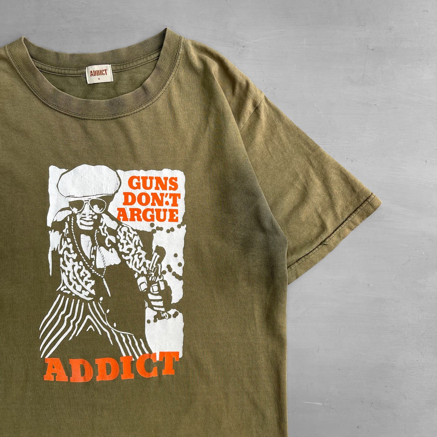 2000s Addict guns don’t argue T-shirt (M)