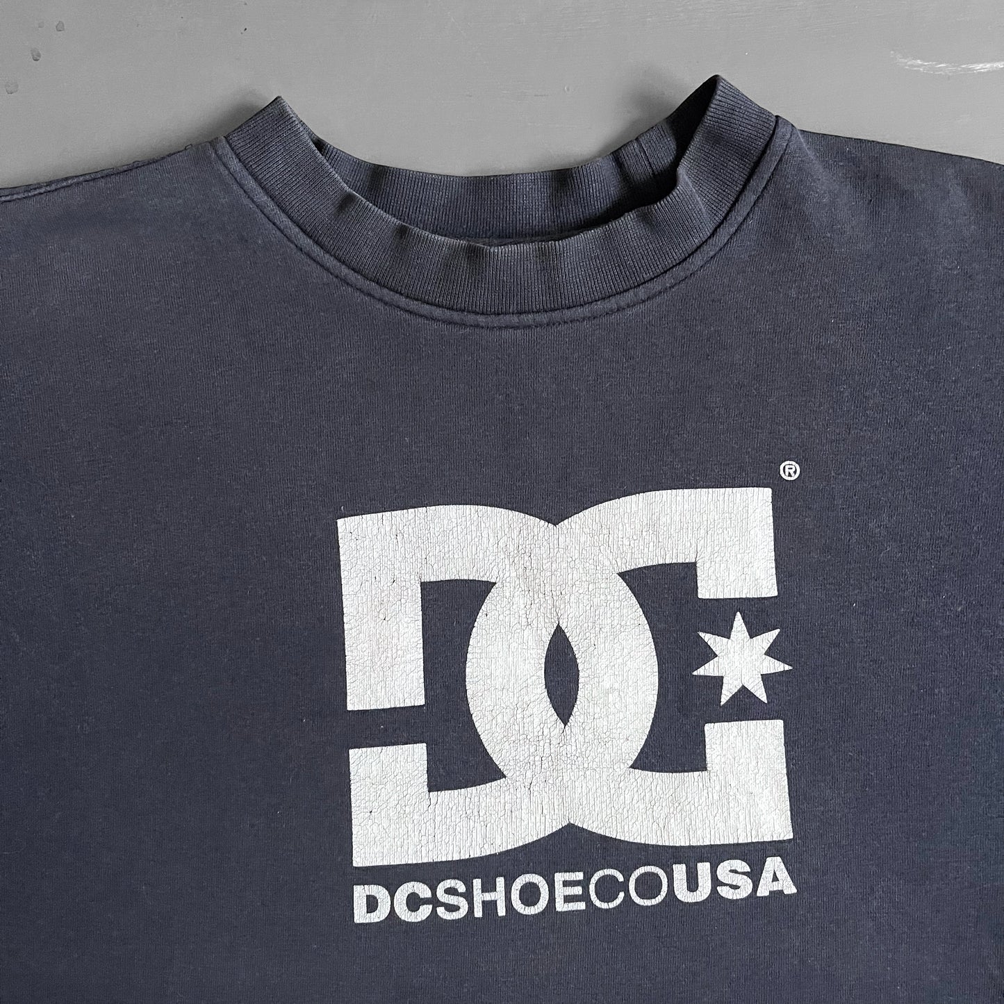 1990s DC shoes USA sweatshirt (XL)