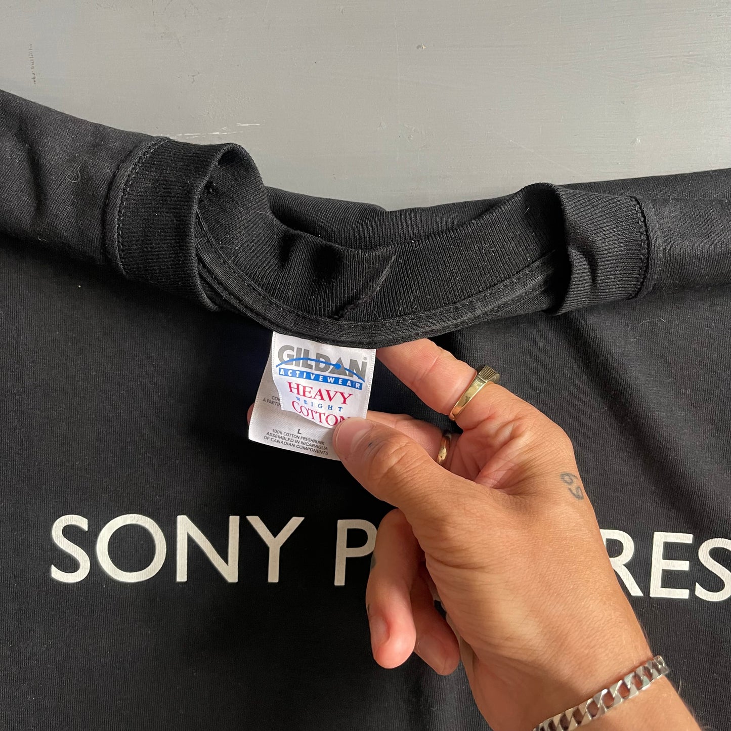 1990s SONY pictures T-shirt (L)