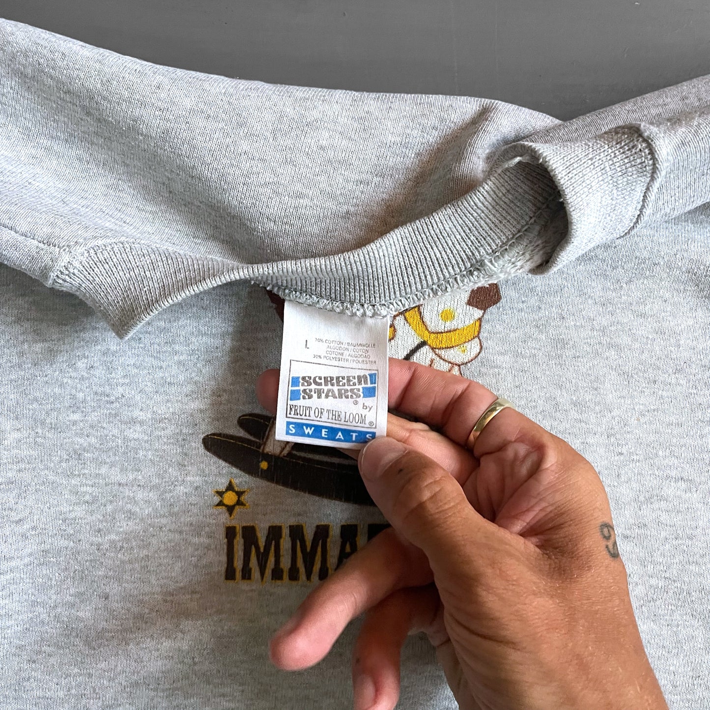 1990s IMMATURE sweatshirt (L)