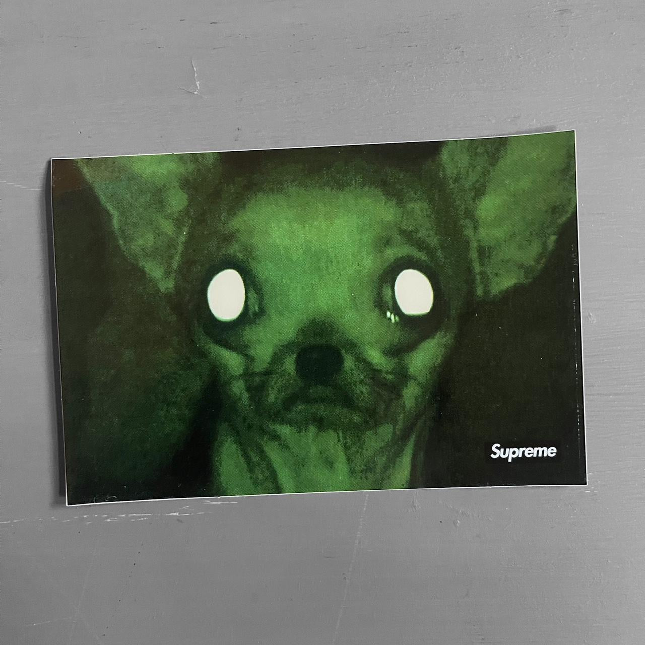 2018 Supreme x Chris Cunningham x Aphex twin stickers