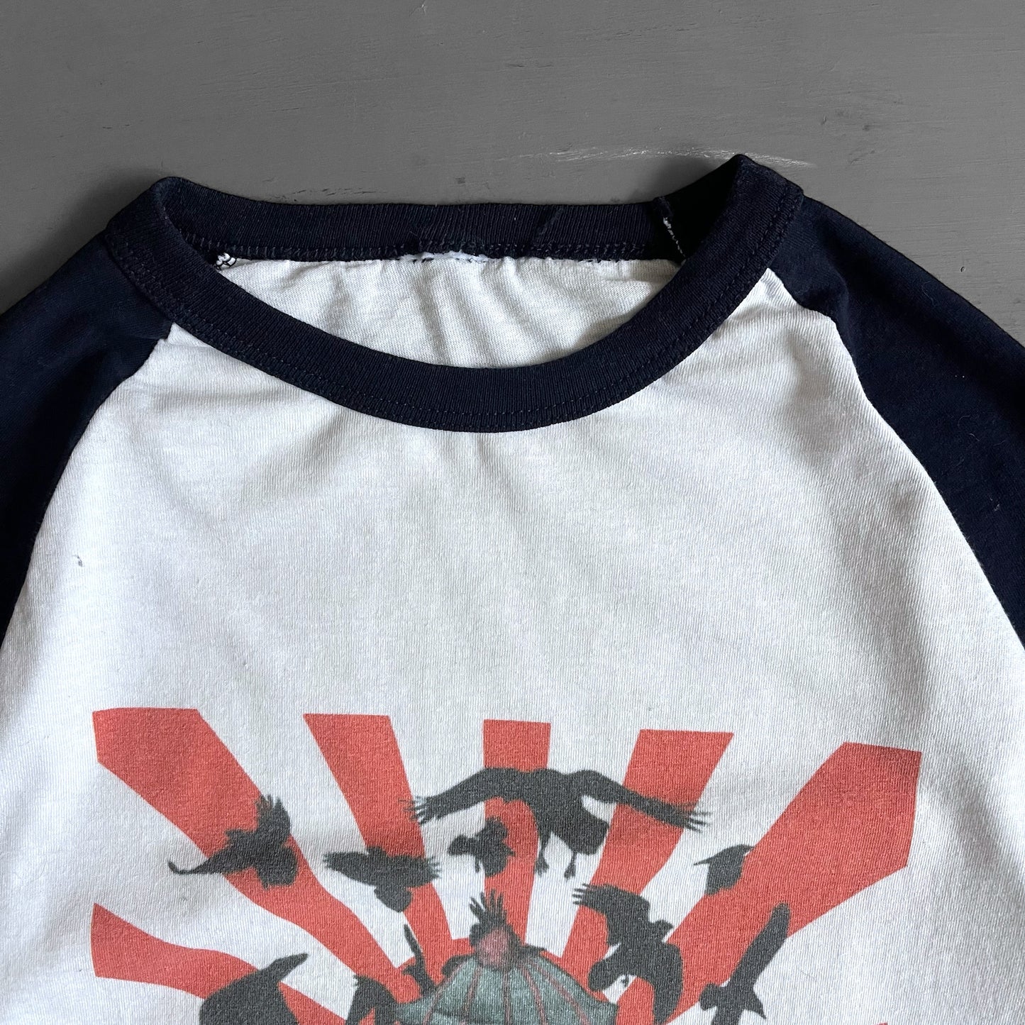 2000s Gorillaz baseball T-shirt (S)