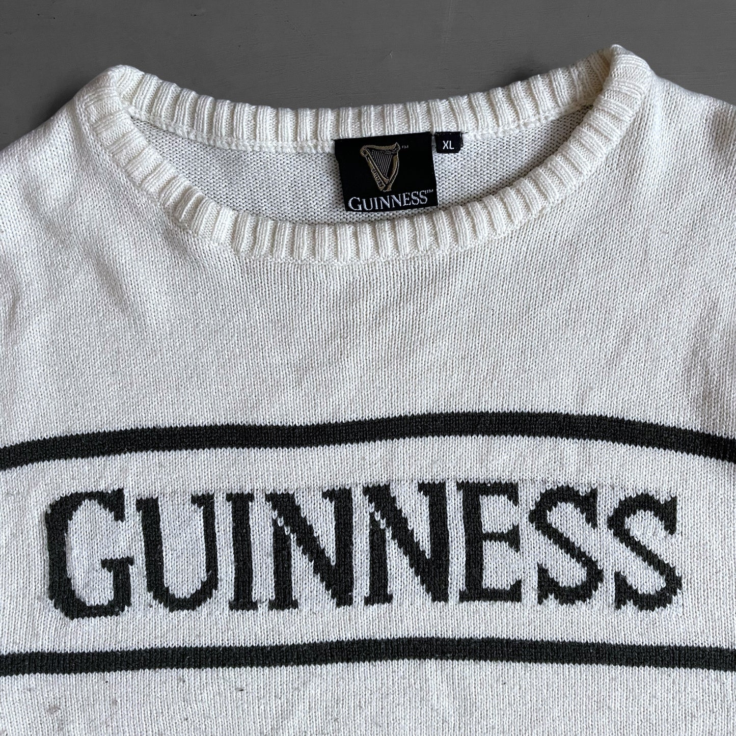 1990s Guinness knitted jumper (XL)