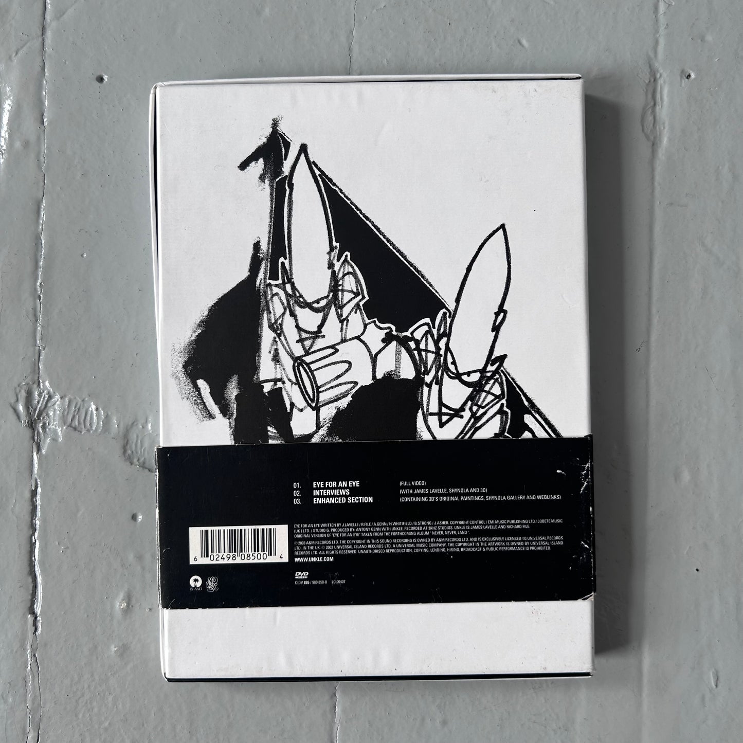 2003 Unkle eye for an eye DVD
