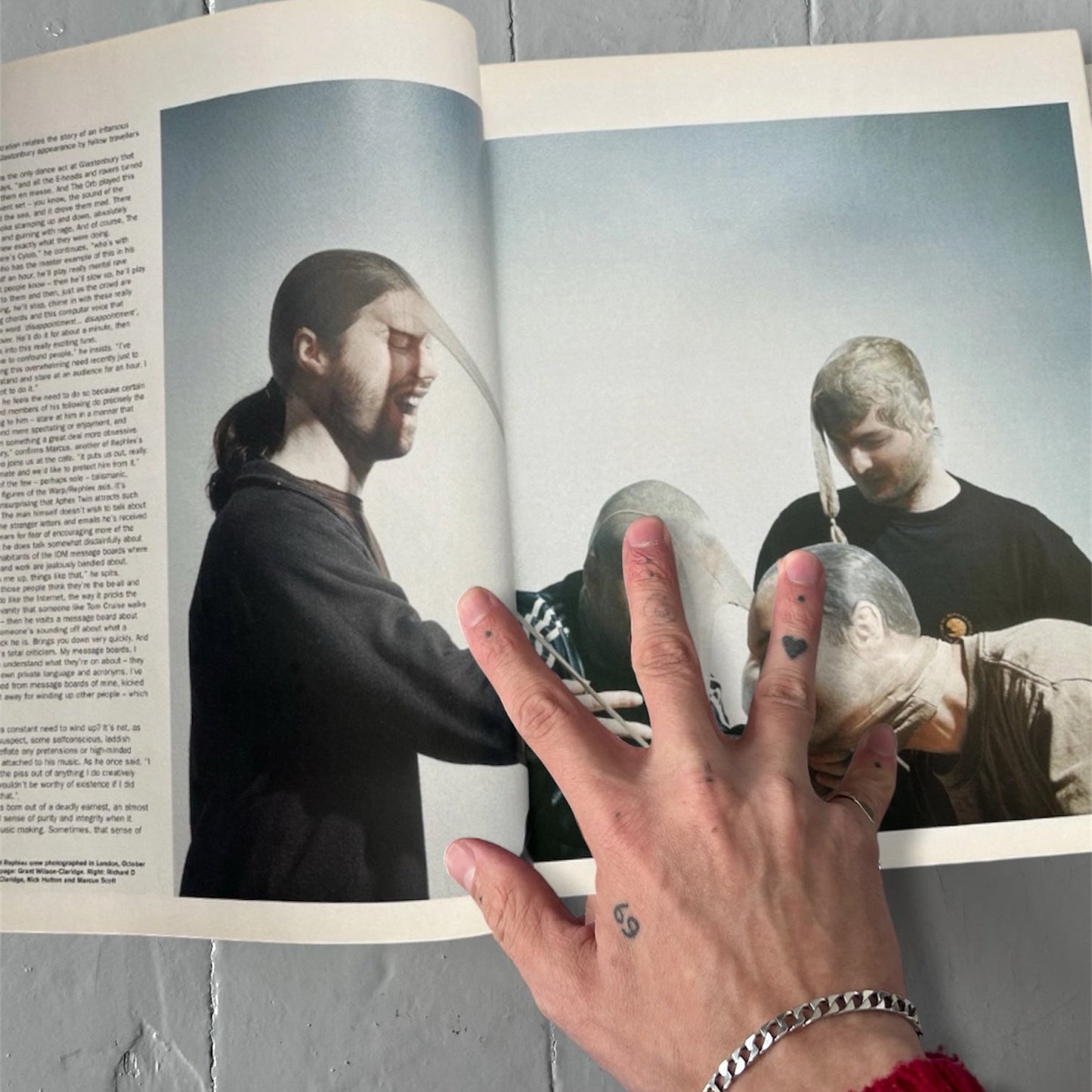 2003 Aphex Twin Wire magazine