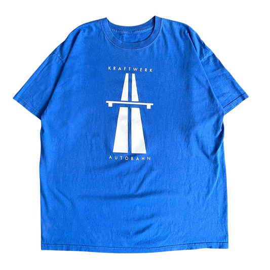 Mid 2000s Kraftwerk autobahn T-shirt (L)