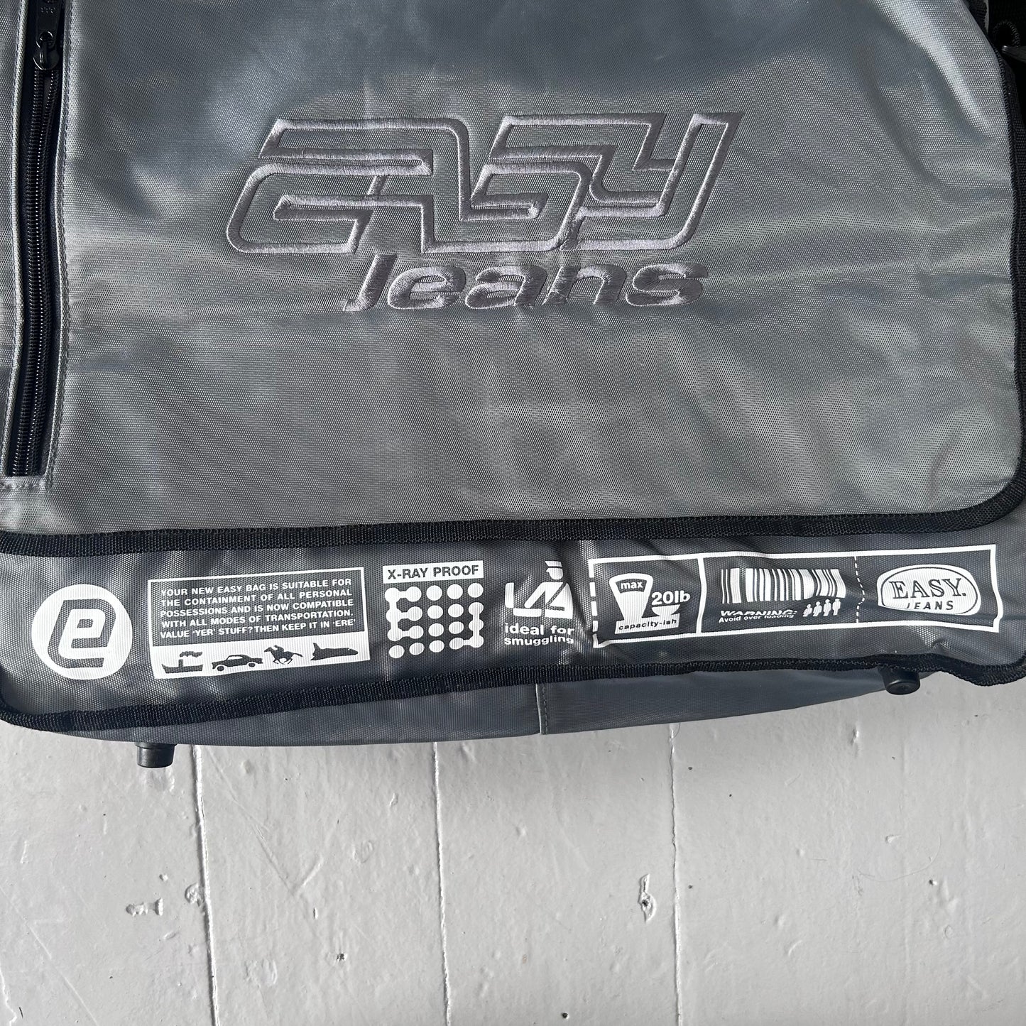 Early 2000s Easy Jeans record bag