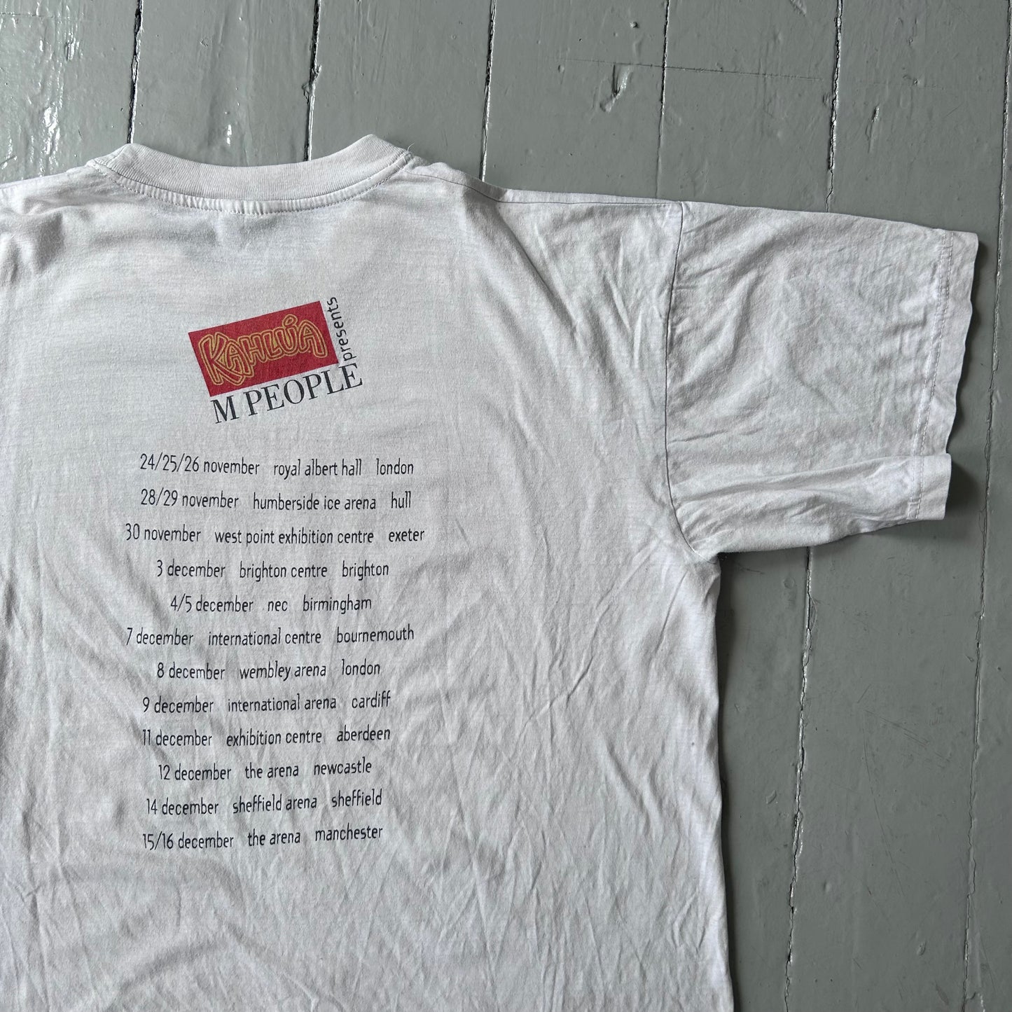 1990s Kahlua presents M People T-shirt (XL)