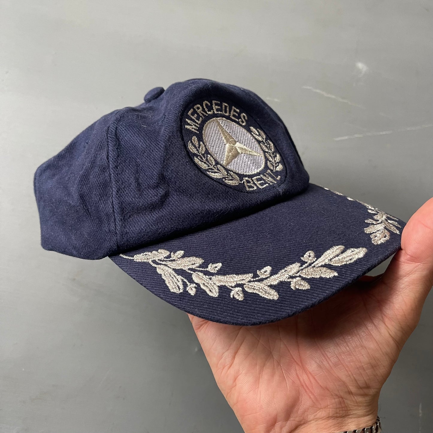 1990s Mercedes cap