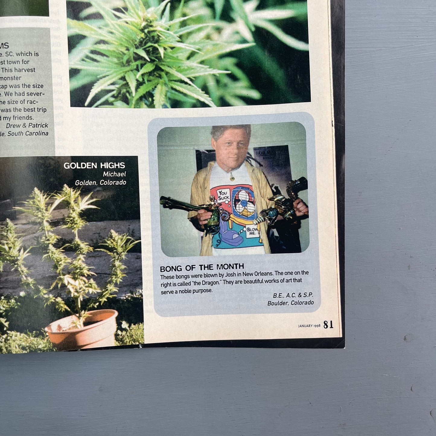 1998 High times magazine