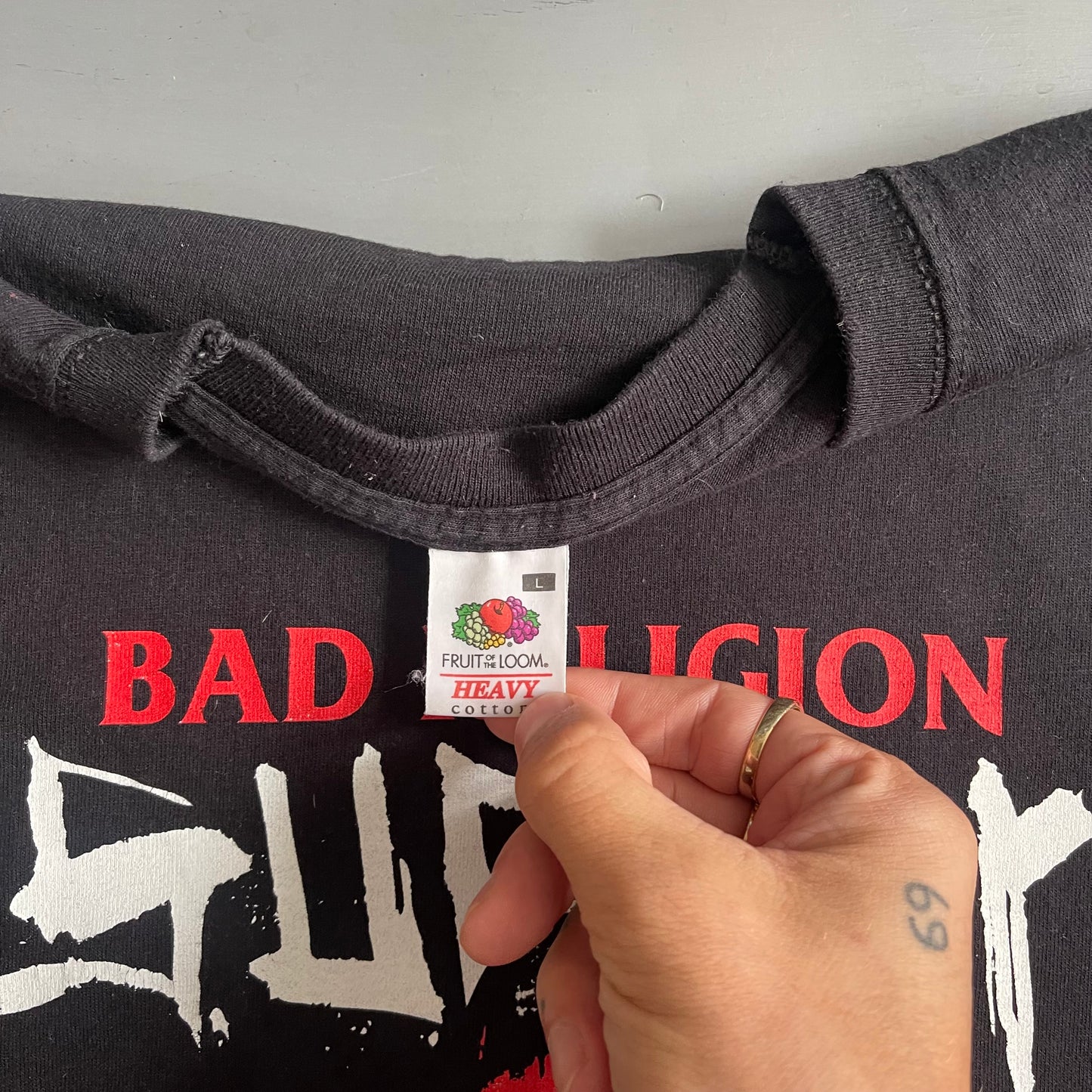 2000s Bad Religion suffer T-shirt (L)