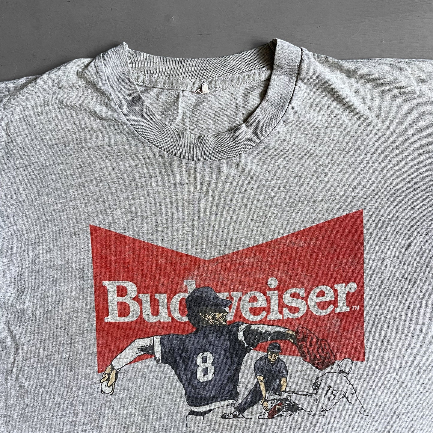 1990s Budweiser baseball T-Shirt (M/L)