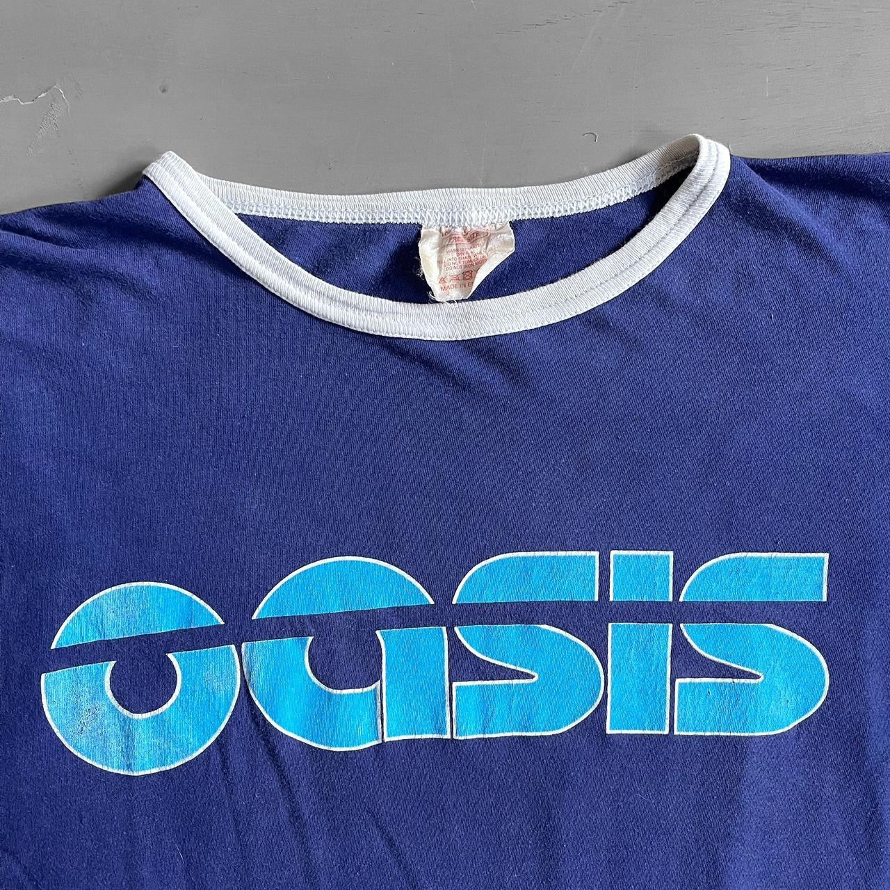 2002 Oasis ringer T-shirt (L/XL)