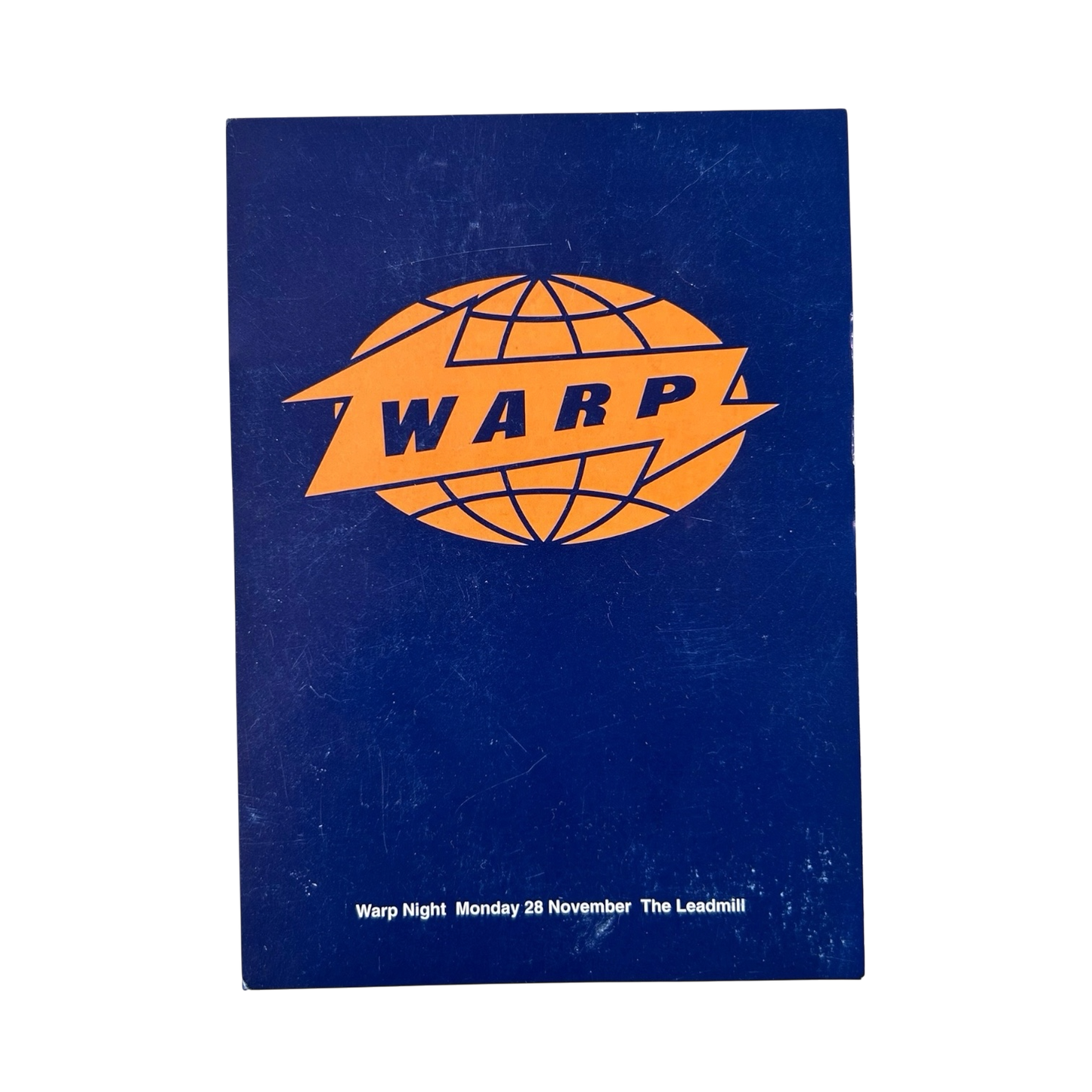 1993 Warp Records flyer