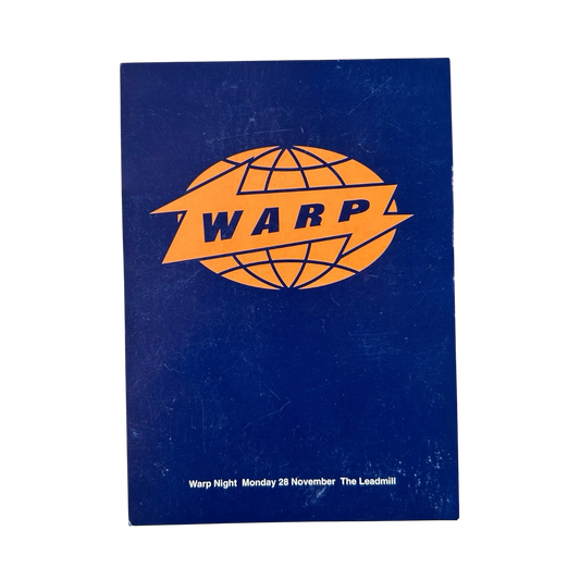 1993 Warp Records flyer